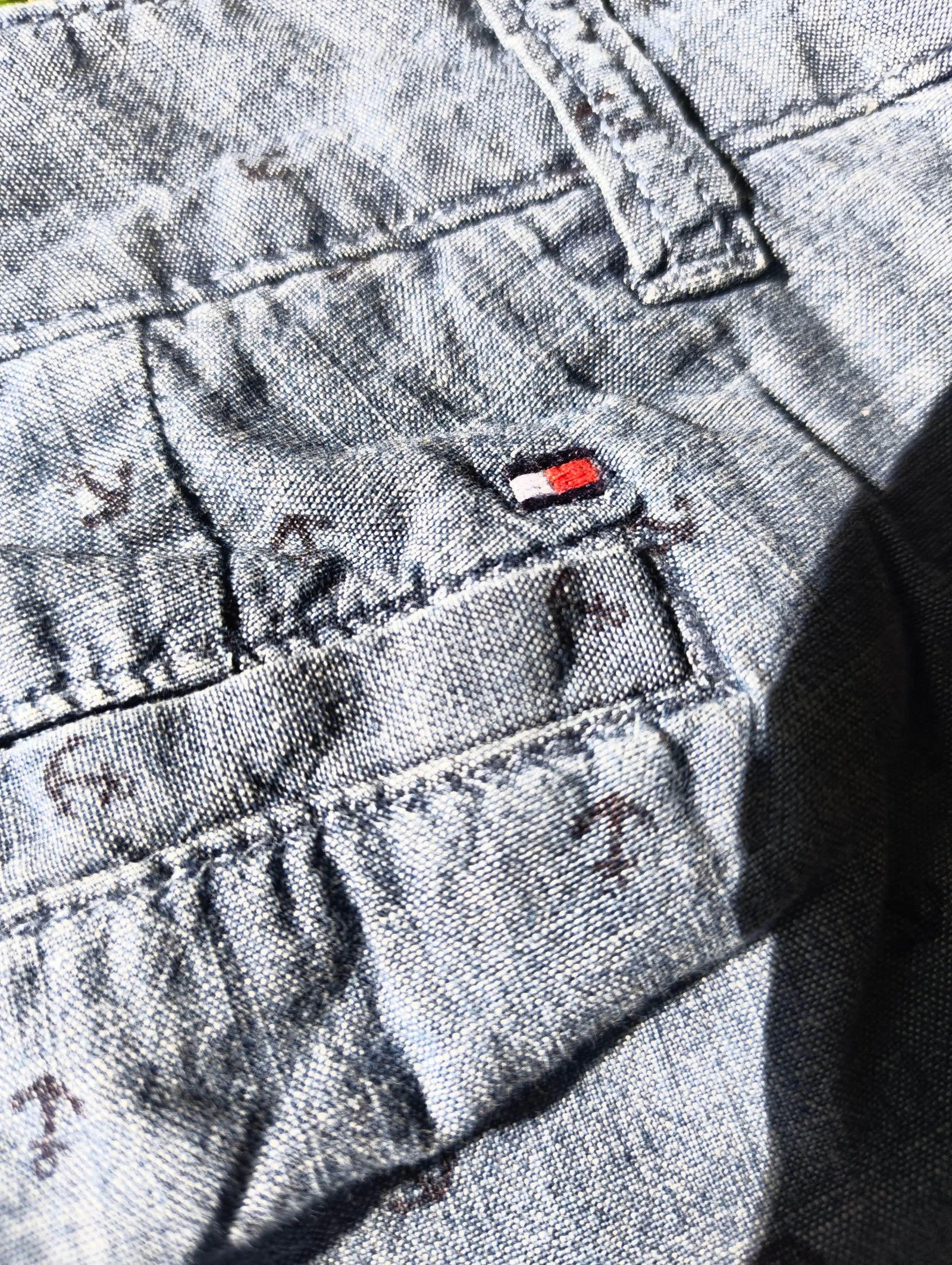 Tommy Hilfiger Shorts Azul Âncora Náutica Tamanho 40 L – photo 4